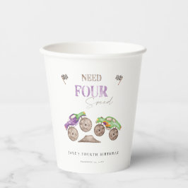 Vasos De Papel Camiones Monster Necesitan Copa De Papel De Cumple