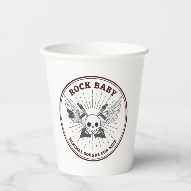Vasos De Papel Camiseta (Anverso)