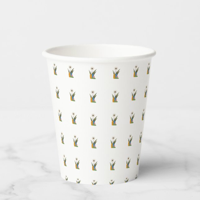 Vasos De Papel Camiseta de bebé (Anverso)