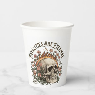 Vasos De Papel Camiseta femenina ADOM "Las fatalidades son eterna