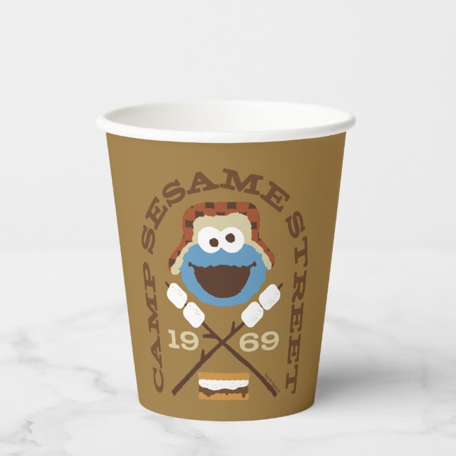 Vasos De Papel Camp Plaza Sésamo 1969 (Anverso)
