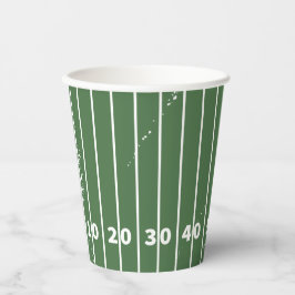 Vasos De Papel Campo de fútbol