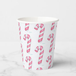 Vasos De Papel Candy Cane
