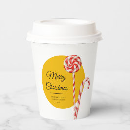 Vasos De Papel Candy Cane Navidades Cuadros de papel | Copas fies