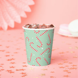 Vasos De Papel Candy Canes