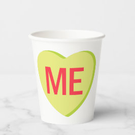 Vasos De Papel Candy Heart - ME