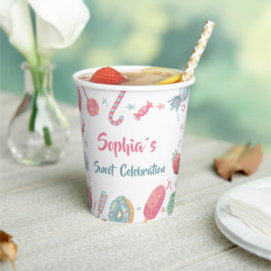 Vasos De Papel Candyland Paper cup