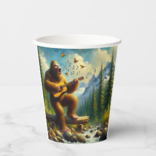 Vasos De Papel Canto de los pies gigantes