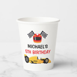 Vasos De Papel Car Racing Party paper cups
