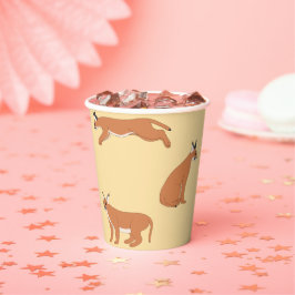 Vasos De Papel Caracals 