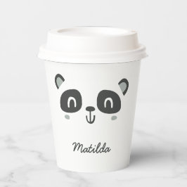Vasos De Papel Carácter lindo panda cumpleaños de niños