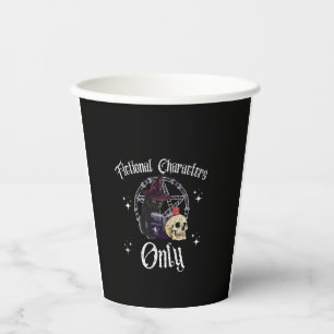 Vasos De Papel Caracteres ficticios Spellb de lectura de gatos di