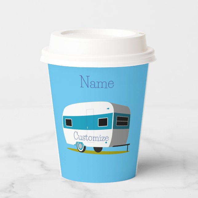 Vasos De Papel Caravana RV Thunder_Cove (Anverso)