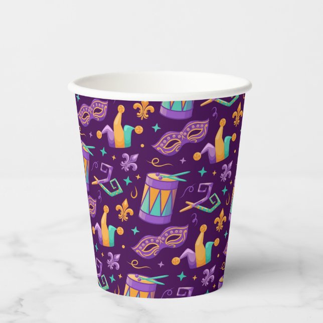 Vasos De Papel Carnaval Martes de Carnaval (Anverso)