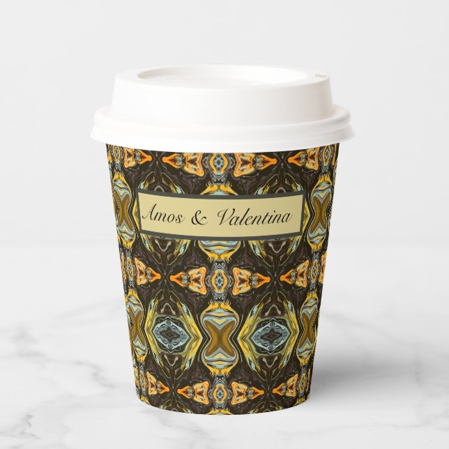 Vasos De Papel Carretera de especias, personalizado (Anverso)