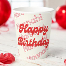 Cartas retro modernas de burbuja Minimalista Cumpl