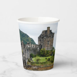 Vasos De Papel Castillo Eilean Donan, Loch Duich - Escocia, Reino