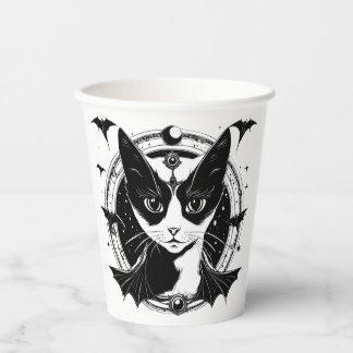 Vasos De Papel Cat y Bats I