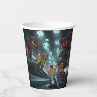 Vasos De Papel Catástrofe del Cinturón de Transporte