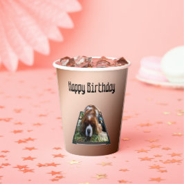 Vasos De Papel Cavalier Spaniel Popout Art,