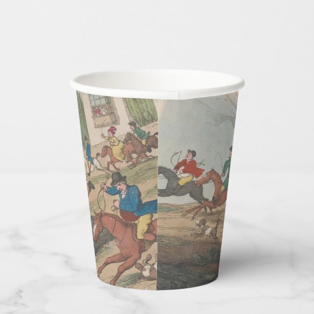 Vasos De Papel Caza - Cubos de papel (Derecha)