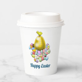 Vasos De Papel Caza de huevos de Pascua