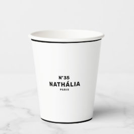 Vasos De Papel CC (Moda y clásico)