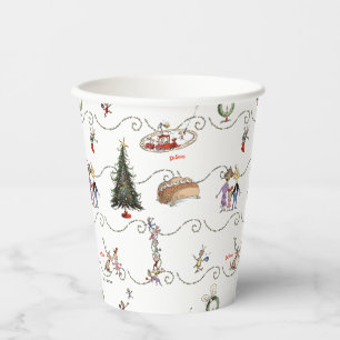 Vasos De Papel Celebración de guirnaldas de Navidad en Whoville