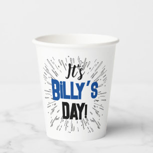 Vasos De Papel Celebración personalizada
