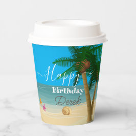 Vasos De Papel Celebraciones de Ocean Bliss