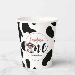 Vasos De Papel Celebremos un primer cumpleaños