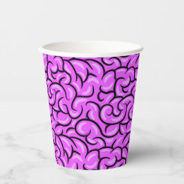 Vasos De Papel Cerebro espeluznante