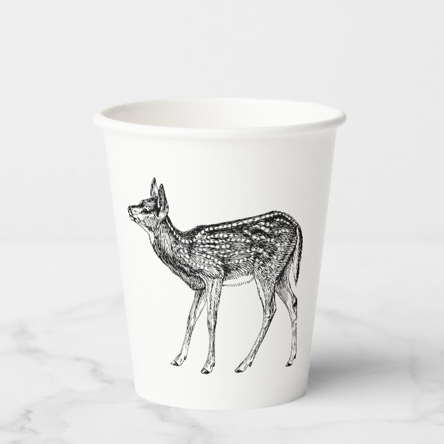Vasos De Papel Cervatillo (Anverso)