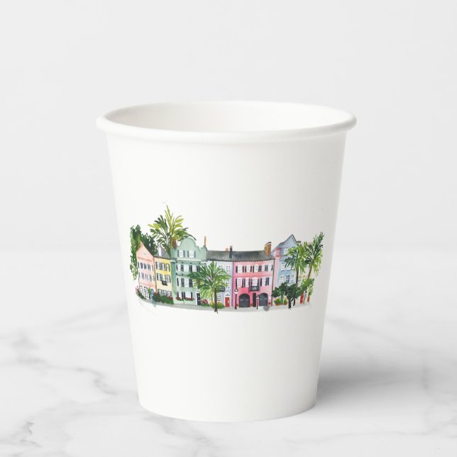 Vasos De Papel Charleston Carolina del Sur (Anverso)
