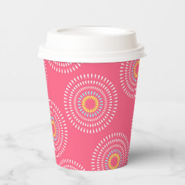 Vasos De Papel Cherry japonés de fuegos artificiales