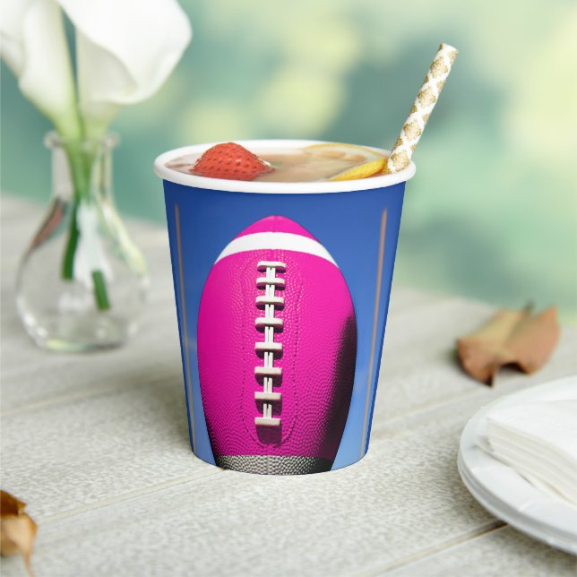 Vasos De Papel Chica adolescente gol partido de cumpleaños partid (in situ)