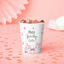 Vasos De Papel Chica fantasma moderno fiesta de cumpleaños de Hal