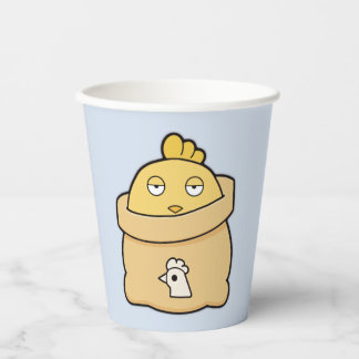 Vasos De Papel Chick toro, bolsa completa