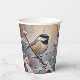 Vasos De Papel Chickadee