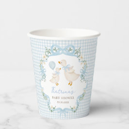 Vasos De Papel Chico Bebé Globo de Lazada Silvestre Azul