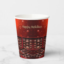 Vasos De Papel Chocolate Candy Holiday Paper Cups