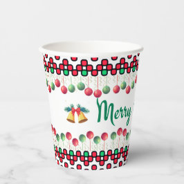 Vasos De Papel Christmas 