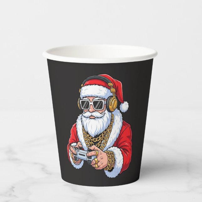 Vasos De Papel Christmas (Anverso)