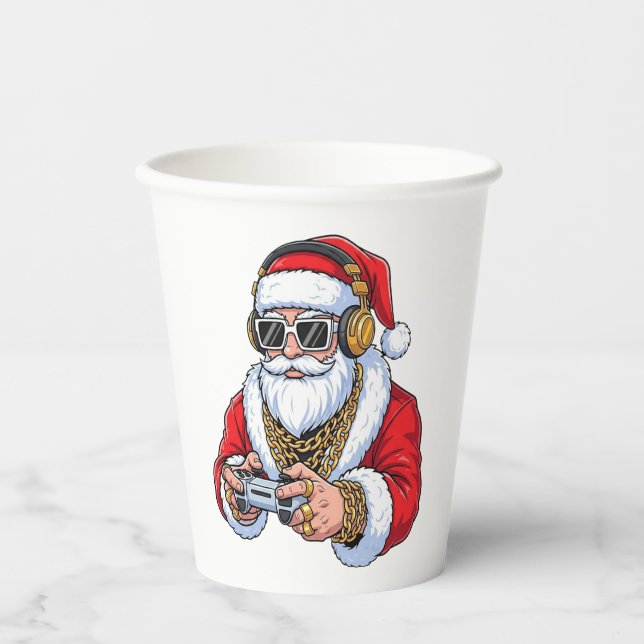 Vasos De Papel Christmas (Anverso)