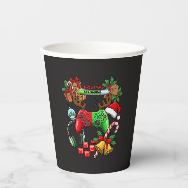 Vasos De Papel Christmas (Anverso)