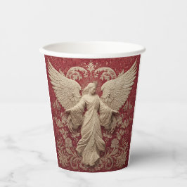 Vasos De Papel Christmas Angel