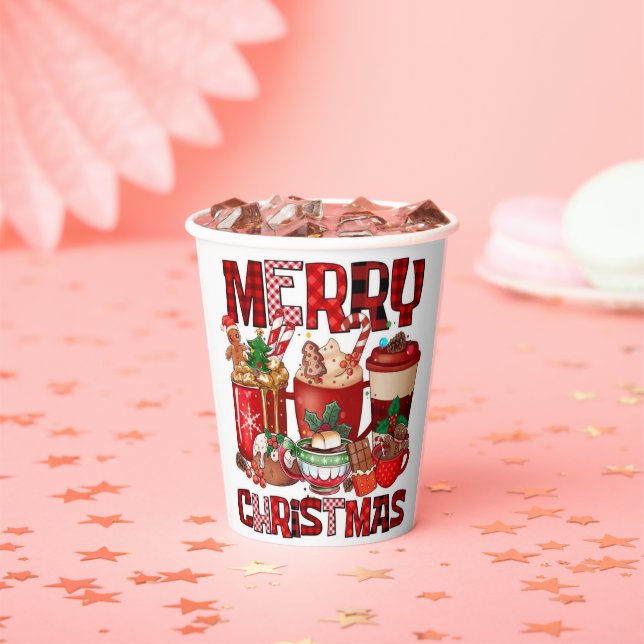 Vasos De Papel Christmas Mug | Festive Holiday Coffee Cup by Kali (in situ)