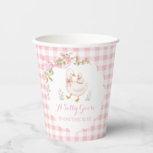 Vasos De Papel Chupito de Tonto Vintage Baby Shower de Margarita
