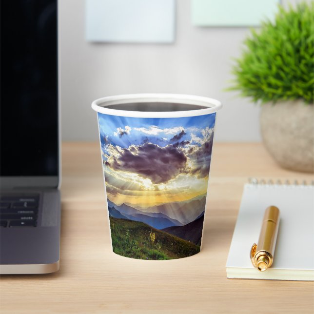 Vasos De Papel Cielos (in situ)