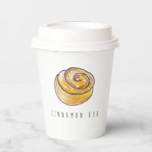 Vasos De Papel Cinnamon Buns Cinnamon Rolls Coffee Fika